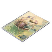 Vintage Meerjungfrau Notizblock (Linke Seite)