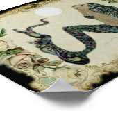 Vintage Meerjungfrau Poster (Ecke)