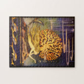 Vintage Meerjungfrau Puzzle (Horizontal)