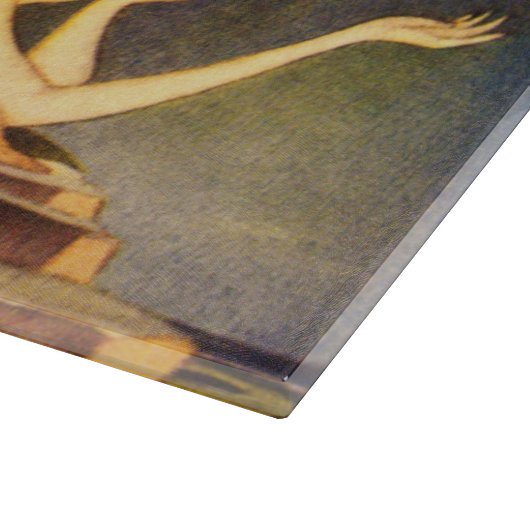 Vintage Meerjungfrau Schneidebrett (Ecke)