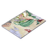 Vintage Meerjungfrau-Waren Notizblock (Linke Seite)