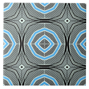 Vintage mehrfarbige geometrische Muster Keramikfli Fliese