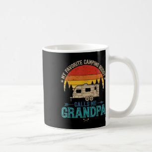 Vintage Mein Lieblings-Camping-Kumpel nennt mich O Kaffeetasse