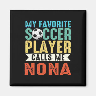 Vintage Mein Lieblingsfußballspieler nennt mich No Magnet