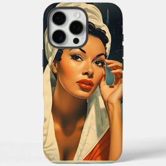 Vintage Melanated Schönheit iPhone 16 Pro Max Hülle