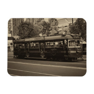 Vintage Melbourne-Straßenbahn Magnet