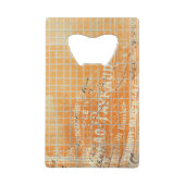 Vintage Meldung des französischen Geschäfts Geldbeutel Flaschenöffner (Rückseite)