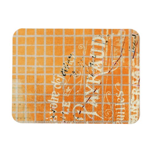 Vintage Meldung des französischen Geschäfts Magnet (Horizontal)