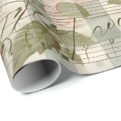 Vintage Melodie Geschenkpapier (Rolleneckpunkt)