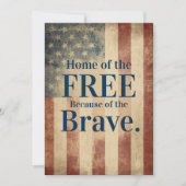Vintage Memorial Day druckbares Poster (Vorderseite)