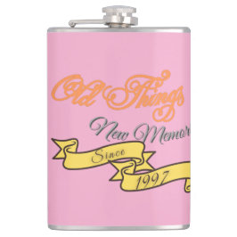 Vintage Memories Flask (Est. 1997) Flachmann