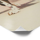 Vintage Menagerie Circus Poster (Ecke)