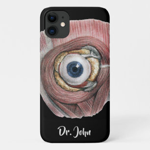 Vintage menschliche Anatomie, Augapfel Auge mit Mu Case-Mate iPhone Hülle