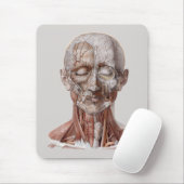 Vintage menschliche Anatomie-Wissenschaft, Mousepad (Mit Mouse)