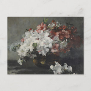 Vintage Menshausen-Labriola Stillleben mit Blumen Postkarte
