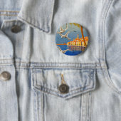 Vintage Menton Côte d'Azur Button (Beispiel)