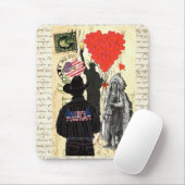 Vintage Merica Mousepad (Mit Mouse)