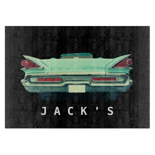 Vintage Merkur-Sonderleuchten der 50er Jahre Schneidebrett (Vorderseite)