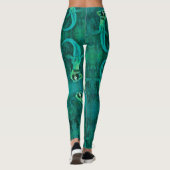 Vintage Mermaid-Leggings Leggings (Rückseite)