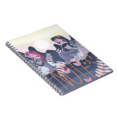 Vintage Mermaid-Printwerbung Notizblock (Rechte Seite)