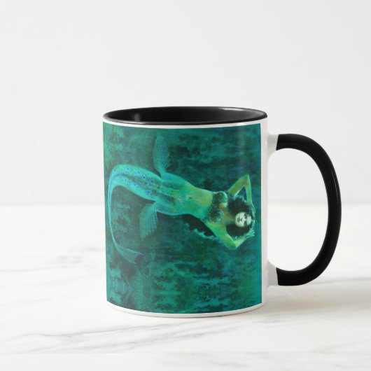 Vintage Mermaid-Tasse Tasse (Rechts)