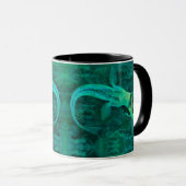 Vintage Mermaid-Tasse Tasse (VorderseiteRechts)