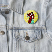 Vintage Mermaid-Taste Button (Beispiel)