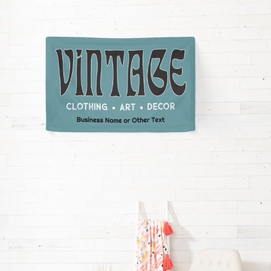 Vintage Messe oder Flohmarkt Banner (InSitu)