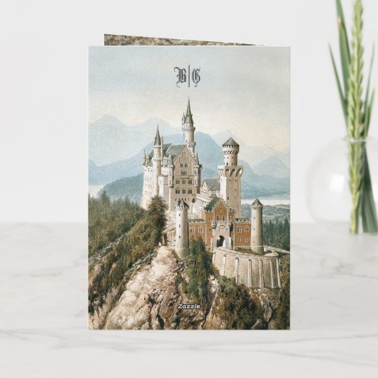 Vintage Messe Schloss Montebello Programm (Rückseite)