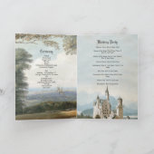 Vintage Messe Schloss Montebello Programm (Innenseite)