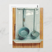 Vintage Metalldörfer Landküche Postkarte (Vorne/Hinten)