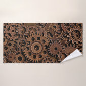 Vintage Metallmessgeräte Badehandtuch (Badehandtuch)