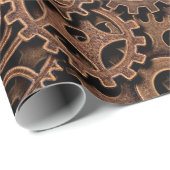 Vintage Metallmessgeräte Geschenkpapier (Rolleneckpunkt)