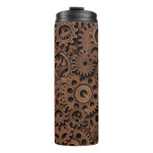 Vintage Metallmessgeräte Thermosbecher (Vorderseite)