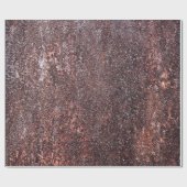 Vintage Metallstruktur mit Kratzern und Risse Geschenkpapier (Flach)