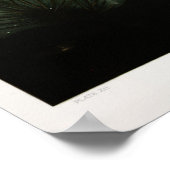 Vintage Meteordusche Poster (Ecke)