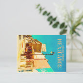 Vintage Mexicanos Reise Postkarte (Stehend Vorderseite)