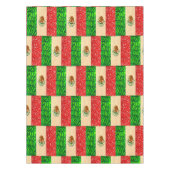 Vintage mexikanische Flagge Tischdecke (Vorderseite)