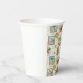 Vintage mexikanische Reisedrucke Pappbecher (Rechts)