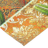 Vintage mexikanische Wüstenkaktus Kurzer Tischläufer (Ecke)