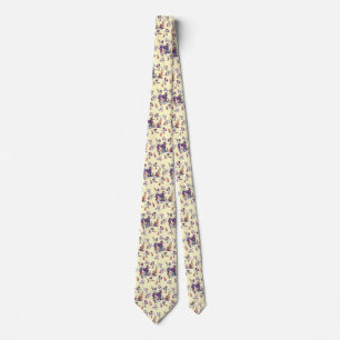 Vintage-Mexikanischer-Stoffdruck-Schlips Krawatte