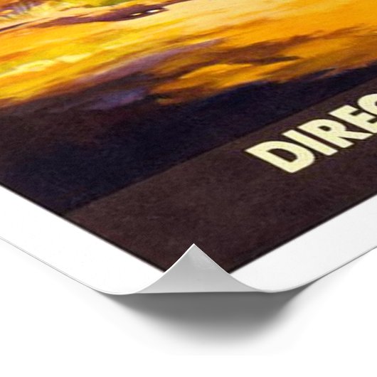 Vintage, Mexiko Poster (Ecke)