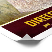 Vintage, Mexiko Poster (Ecke)