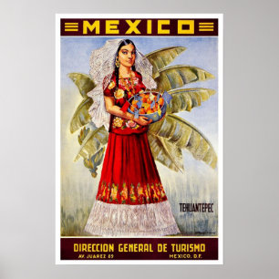 Vintage, Mexiko Poster