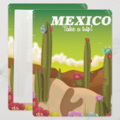 Vintage Mexiko-Wüste (Vorne/Hinten)