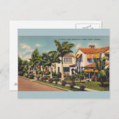 Vintage Miami Florida Postkarte (Vorne/Hinten)