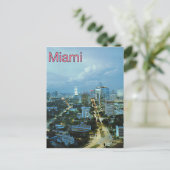Vintage Miami, Florida, USA - Postkarte (Stehend Vorderseite)