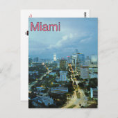 Vintage Miami, Florida, USA - Postkarte (Vorne/Hinten)
