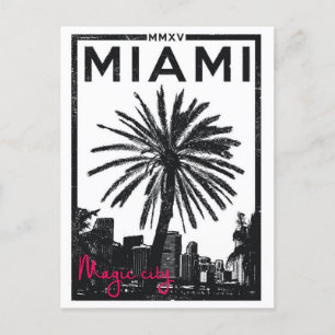 Vintage Miami Florida Vereinigte Staaten von Ameri Postkarte