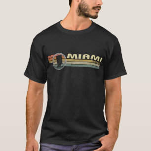 Vintage MIAMI im Stil der 80er Jahre, IN T-Shirt
